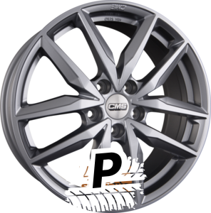 CMS C28 SR - Racing Silber 7.00 x 17 ET 40 5x100