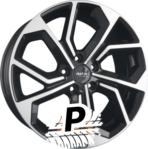 PLATIN P 97 Black Polished 6.50 x 16 ET 46.00 5x112