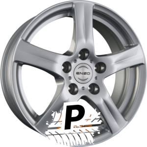 ENZO G Silver 7.00 x 17 ET 40 5x114.3