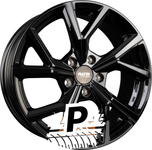 PLATIN P 115 Black Shiny 6.50 x 16 ET 32.00 4x108